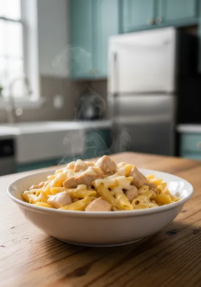 Crack Chicken Penne – Creamy Comfort Pasta