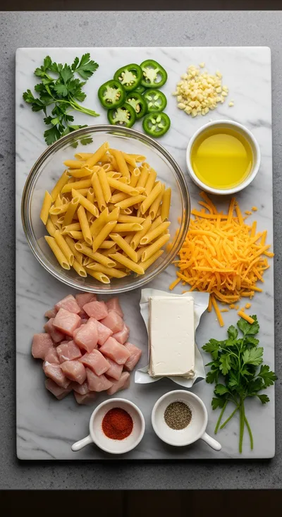 Crack Chicken Penne – Easy Comfort Food Recipe - cooking process