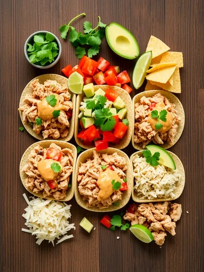 Crack Chicken Tacos Recipe - ingredients preparation