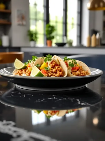 Crack Chicken Tacos Recipe - cooking process