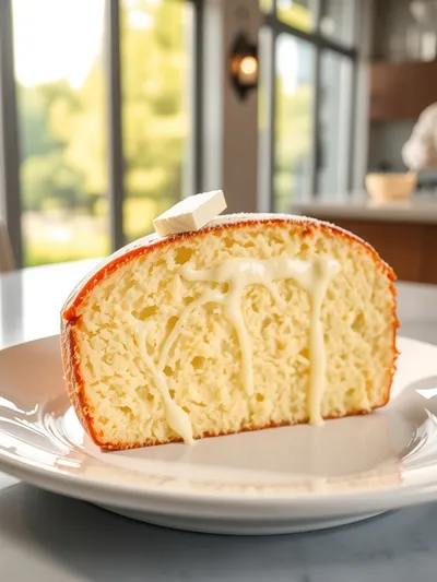 Cream Cheese Pound Cake Recipe - ready to serve