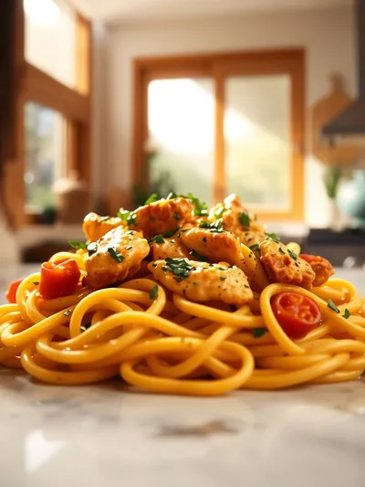 Creamy Cajun Chicken Pasta