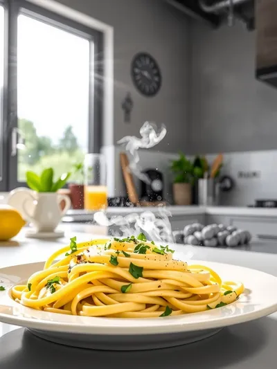 Creamy Lemon Pasta – Easy No‑Cream, No‑Butter Recipe