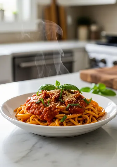 Creamy Tomato Garlic Pasta – Easy Weeknight Dinner