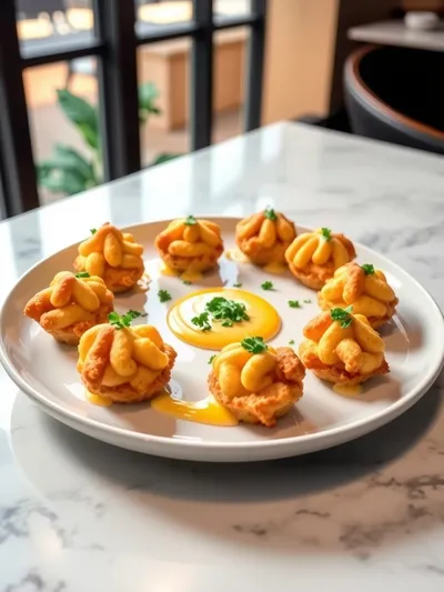 Crispy Fried Mac and Cheese Bites – Quick Appetizer - ready to serve