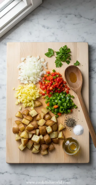 Crispy Home Fries with Baking Soda - cooking process