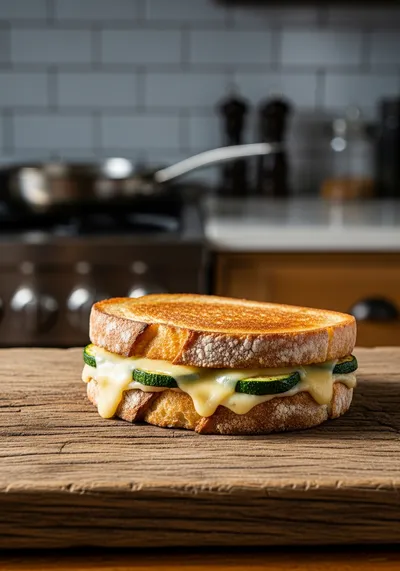 Crispy Zucchini Grilled Cheese – Low Carb & Delicious