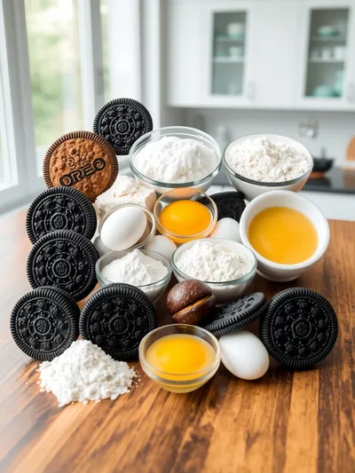 Deep Fried Oreos Recipe - ingredients preparation