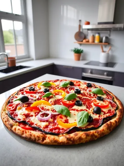 Eggplant Pizza – Vegan & Vegetarian Recipe