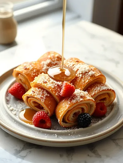 Best French Toast Roll Ups - cooking process