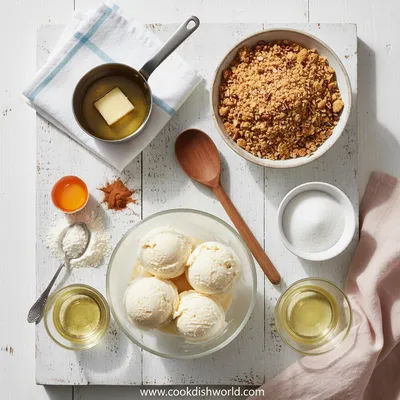 Fried Ice Cream Pie Recipe - cooking process