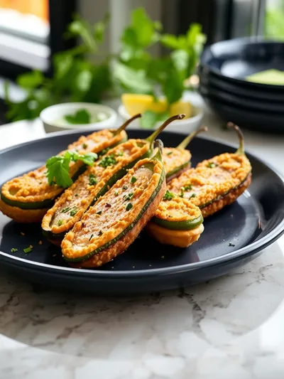Fried Jalapenos (Bottle Caps) – Quick & Easy Snack - cooking process