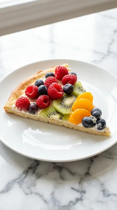 Fruit Pizza – Easy Fresh Fruit Dessert