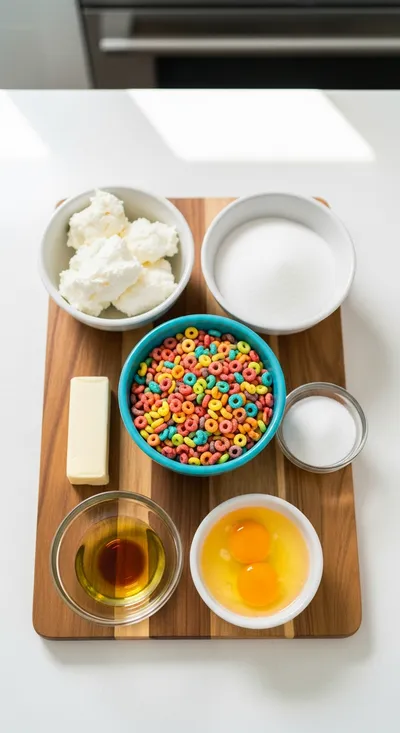 Fruity Pebbles Cheesecake Tacos - cooking process