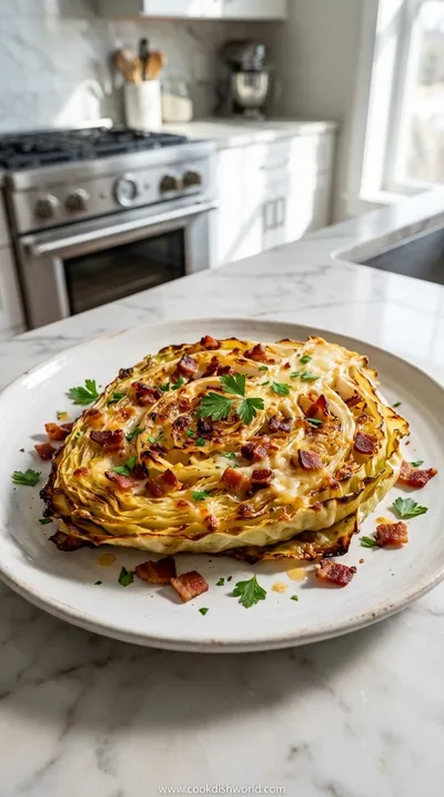 Garlic Cabbage Steaks – Easy Main Dish