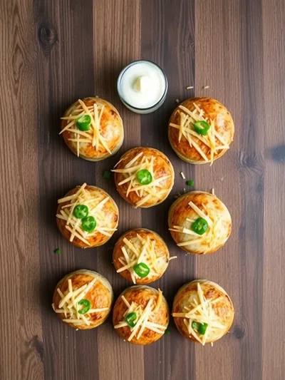 Garlic Parmesan Cheeseburger Bombs - ingredients preparation