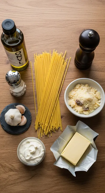 Garlic Parmesan Pasta – 5‑Ingredient Quick Recipe - cooking process