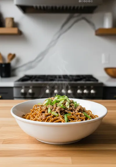 15-Minute Garlic Sesame Noodles