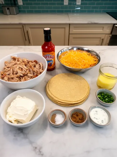 Buffalo Chicken Taquitos – Spicy, Easy Appetizer - ready to serve