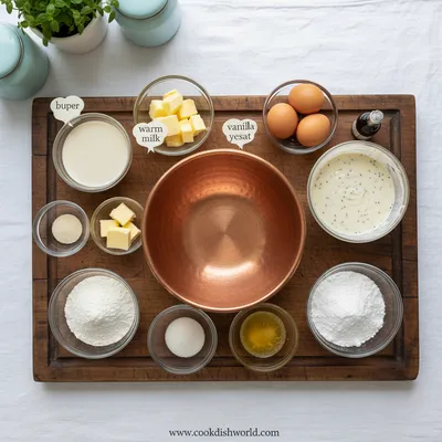 Glazed Donuts With Milk Bread Dough - cooking process