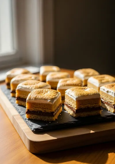 Golden Graham S'mores Bars