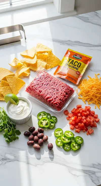 Ground Beef Taco Dip Quick & Easy Recipe - cooking process