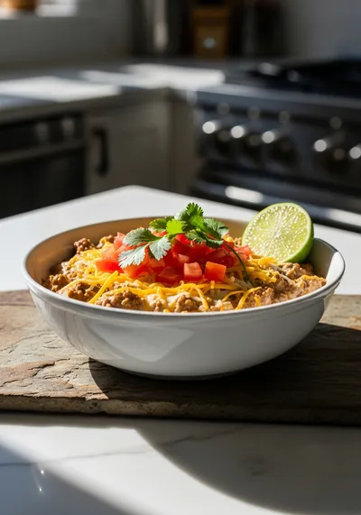 Ground Beef Taco Dip Quick & Easy Recipe
