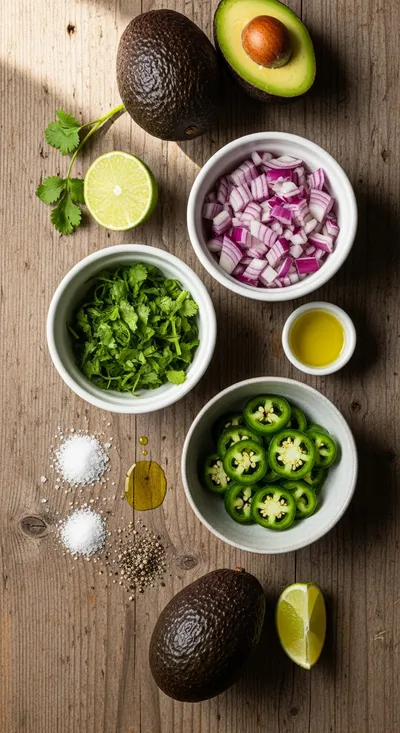 Easy Homemade Guacamole - cooking process