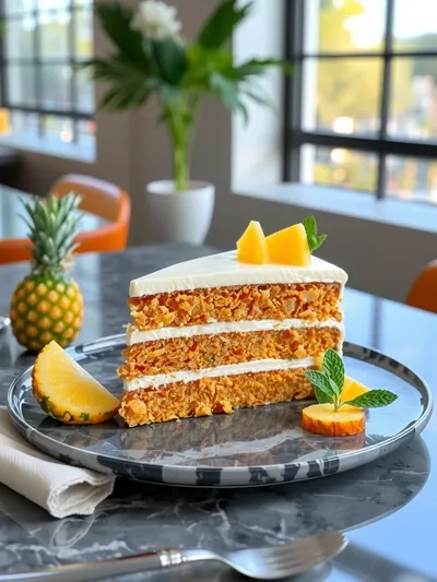 Hawaiian Carrot Pineapple Cake – Moist, Easy & Tropical - cooking process