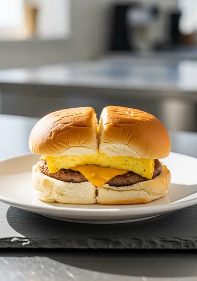 Hawaiian Roll Breakfast Slider