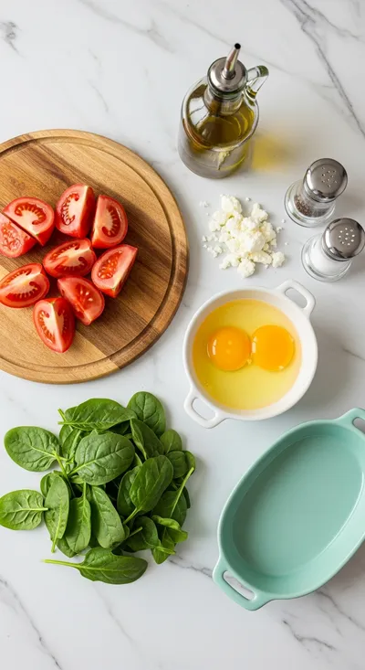 Healthy Breakfast Frittata - cooking process