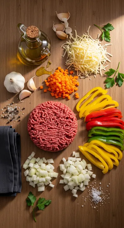 Hobo Casserole – Easy Ground Beef Recipe - cooking process