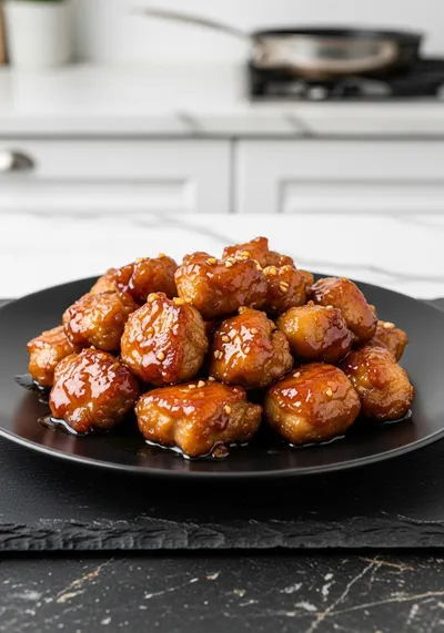 Honey Garlic Chicken Bites – Easy One-Pan Stir-Fry