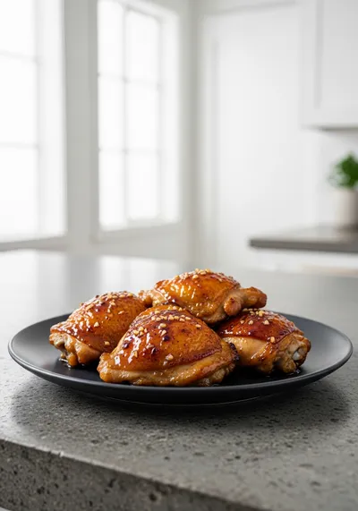 Honey Garlic Chicken Thighs – Quick Healthy Dinner
