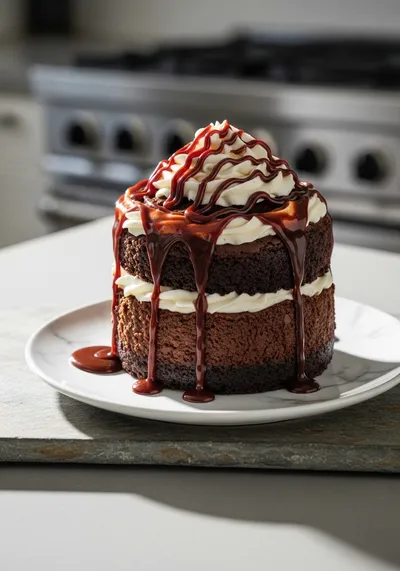 Hot Fudge Sundae Brownie Cheesecake