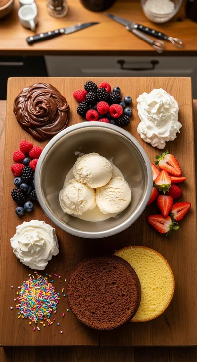 Best Ice Cream Cake Recipe - cooking process