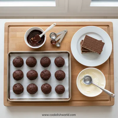 Ice Cream Sandwich Recipe – Easy Dessert Variations - cooking process