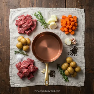 Irish Stew Recipe – Hearty Classic Comfort Food - cooking process