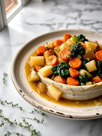 Irish Vegetarian Stew – Hearty Plant‑Based Comfort - ready to serve
