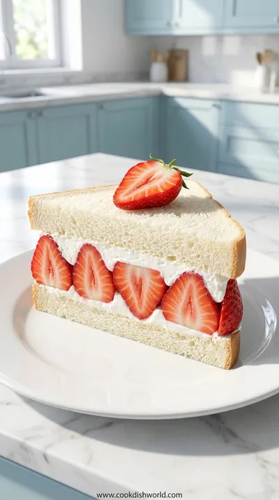 Japanese Strawberry Sandwich