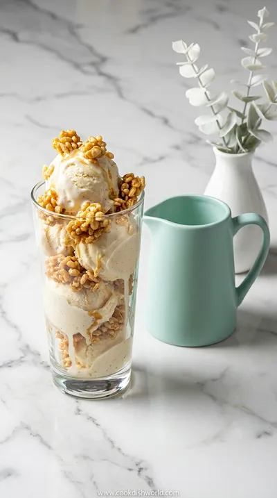 Krispie Ice Cream Dessert Recipe