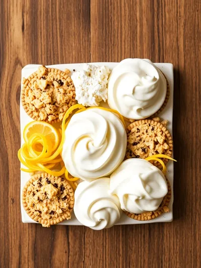 Heavenly Lemon Oreo Dessert - ingredients preparation