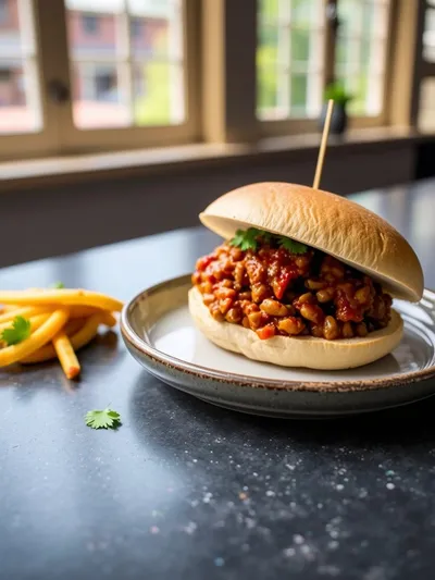 Lentil Sloppy Joes – Vegetarian Twist - cooking process