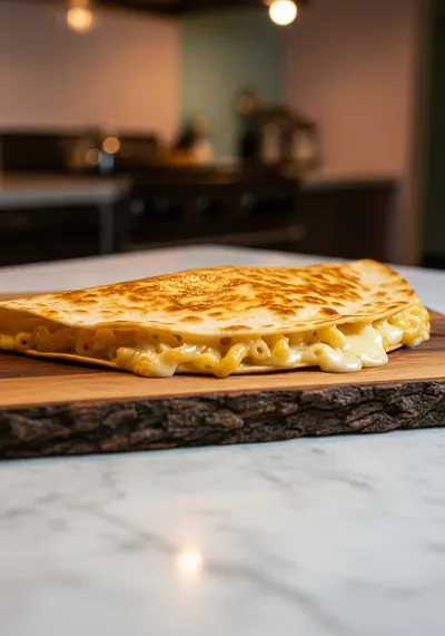 Mac and Cheese Quesadillas – Gooey, Golden & Cheesy