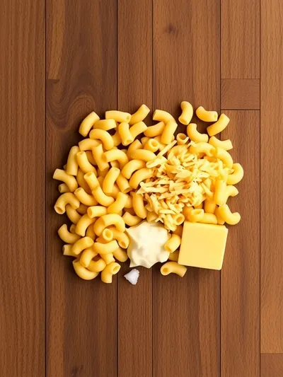 Easy No‑Roux No‑Egg Mac & Cheese - ingredients preparation