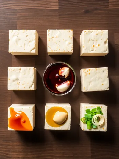 Maple Hoisin Tofu – Sweet Savory Vegan Main - ingredients preparation