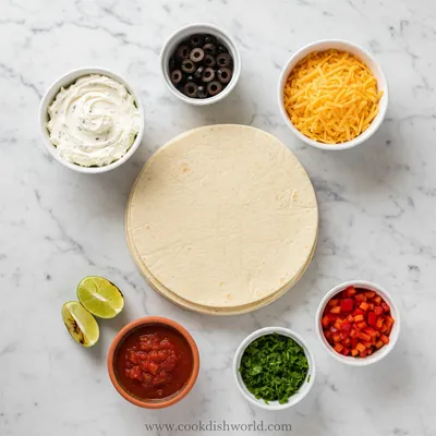 Mexican Pinwheels – Easy Finger Food Recipe - cooking process