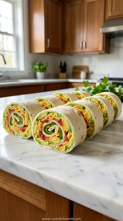 Mexican Pinwheels – Easy Finger Food Recipe