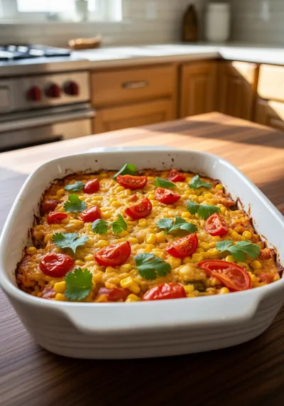 Easy One Pot Mexican Rice Casserole