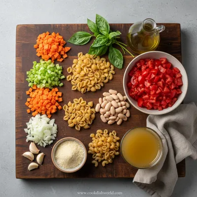 Minestrone Soup Recipe - Olive Garden Style - cooking process
